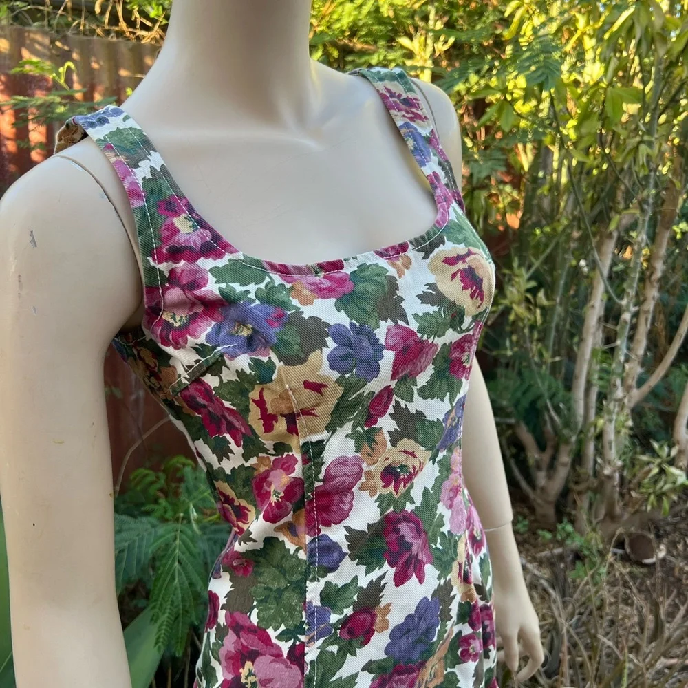 Paris Blues Multicolor Floral Mini Dress - Picture 2 of 15